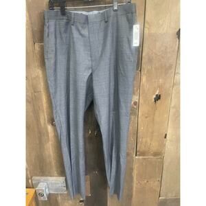 Men's Crown & Ivy Gray Stretch Pants Size 34Wx32L